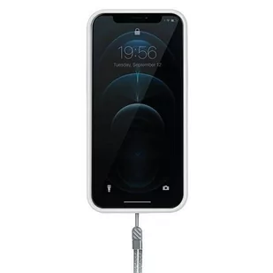 UNIQ etui Heldro iPhone 12/12 Pro 6,1" biały/natural frost Antimicrobial - Etui i futerały do telefonów - miniaturka - grafika 3