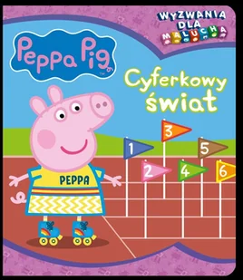 Peppa Pig Wyzwania dla malucha Cyferkowy świat Nowa - Baśnie, bajki, legendy - miniaturka - grafika 2