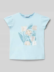 T-shirt z nadrukowanym motywem - Koszulki dla dziewczynek - miniaturka - grafika 1