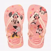 Klapki i japonki damskie - Havaianas Dziecięce Japonki Różowe Lato 21 Żlv - miniaturka - grafika 1