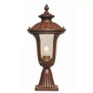 Lampy ogrodowe - Elstead Lighting Chicago Pedestal Lantern Small CC3/S Lampa ogrodowa IP44 stylowa CC3/S) - miniaturka - grafika 1