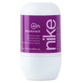 Dezodoranty i antyperspiranty dla kobiet - NIKE Purple Mood dezodorant ROLL-ON 50ml - miniaturka - grafika 1