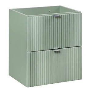 Szałwiowa szafka pod umywalkę do lazienki - Selmira 3X 50 cm - Szafki łazienkowe Szałwiowa szafka pod umywalkę do lazienki - Selmira 3X 50 cm - Szafki łazienkowe - miniaturka - grafika 1