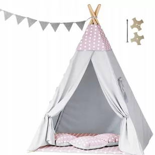 Namiot dla dzieci Tipi Wigwam cotton DeLuxe Polski - Namioty i tipi dla dzieci - miniaturka - grafika 1