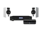 Zestawy stereo - Rotel A14 MkII (czarny) + Node Nano + Lira 3 (biały) - miniaturka - grafika 1