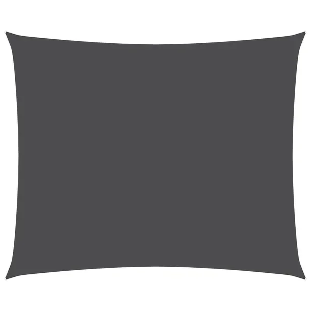 Żagiel Ochronny z Tkaniny Oxford PU, Antracytowy, 2,5 x 3,5 m