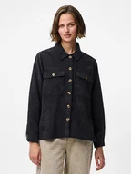 Koszule damskie - Pieces Koszula "Ceffi" w kolorze czarnym - miniaturka - grafika 1