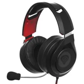 Słuchawki - GENESIS Radon 610 czarno-czerwony - miniaturka - grafika 1