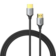 Kable - Ultra cienki kabel HDMI HD 0,5 m Vention ALEHD szary - miniaturka - grafika 1
