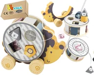 Zabawki sensoryczne - JEŻYK zabawka sensoryczna dla 2 3 4 latka viga 24m+ zabawki sensoryczne monstessori - miniaturka - grafika 1