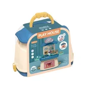 Zabawy w naśladowanie dorosłych - ZESTAW LEKARSKI Z AKCESORIAMI MEDYCZNYMI PRZENOŚNA TORBA MAŁY LEKARZ - miniaturka - grafika 1