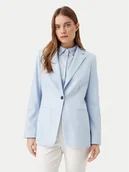 Marynarki i żakiety damskie - Tommy Hilfiger Marynarka WW0WW39977 Błękitny Regular Fit - miniaturka - grafika 1