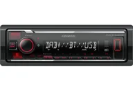 Radia samochodowe - Kenwood Electronics KMM-BT408DAB radio samochodowe Czarny 88 W Bluetooth - miniaturka - grafika 1