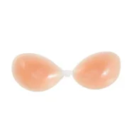 Biustonosze - Silikonowy biustonosz samonośny - Beżowy A - Zolaro - miniaturka - grafika 1