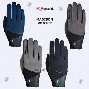 Roeckl Rękawiczki MADISON WINTER 3301-568 - Rękawiczki jeździeckie - miniaturka - grafika 1