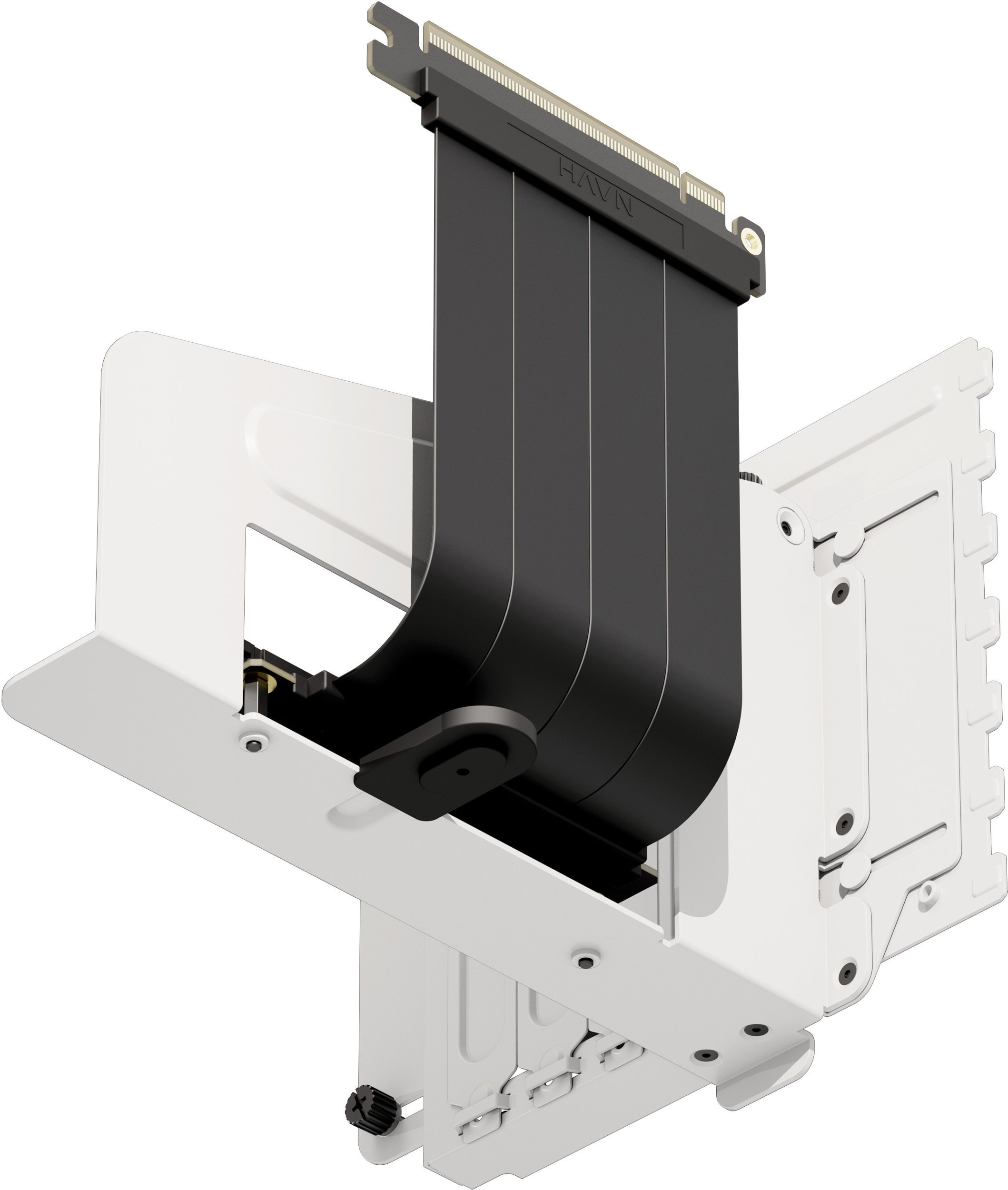 HAVN HS 420 Vertikale GPU-Halterung - wei