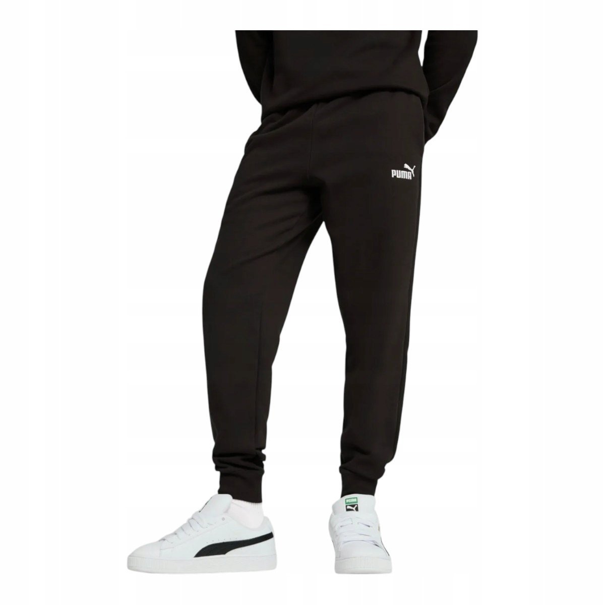 PUMA SPODNIE MĘSKIE DRESOWE ESS NO.1 LOGO SWEATPANTS CZARNE r.3XL