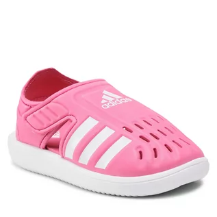 Sandały damskie - Adidas Sandały Water Sandal C GW0386 Rose Tone/Cloud White/Rose Tone - grafika 1