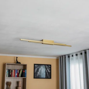 Quitani Talon sufitowa LED 2-pkt. mosiądz eloxal - Lampy sufitowe - miniaturka - grafika 1