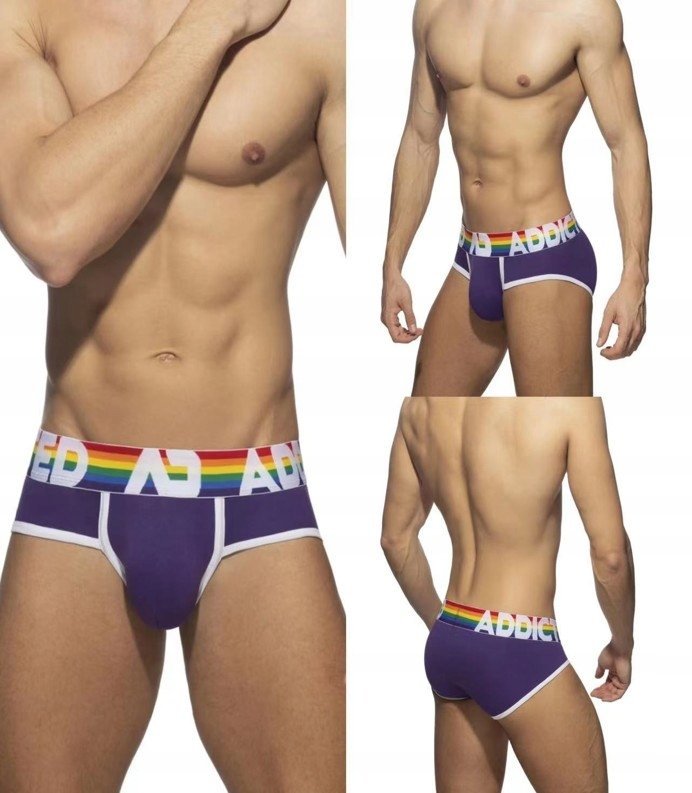 Męska bielizna, slipy marki ADDICTED rozmiar L, nowe (2853)