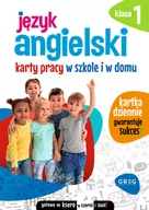 Edukacja przedszkolna - Greg Język angielski. Karty pracy w szkole i w domu. Klasa 1 praca zbiorowa - miniaturka - grafika 1