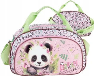 Mała torba podróżna back up dziecięca sportowa wycieczkowa panda - Torby podróżne - miniaturka - grafika 1