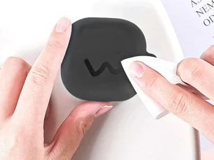 Etui silikonowe Alogy Slim Case do Samsung Galaxy Buds Live/ Buds Pro Szare - Akcesoria do słuchawek Etui silikonowe Alogy Slim Case do Samsung Galaxy Buds Live/ Buds Pro Szare - Akcesoria do słuchawek - miniaturka - grafika 6