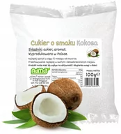Cukier i słodziki - Cukier Do Waty Cukrowej Biały Kokos 100g Saszetka - miniaturka - grafika 1