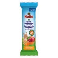 Przekąski dla dzieci - Holle Bio Batonik owocowy dla dzieci o smaku jabłkowo-marchewkowym 25g - miniaturka - grafika 1