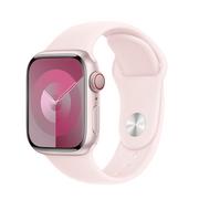 Akcesoria do smartwatchy - Apple pasek sportowy w kolorze jasnoróżowym do koperty 38/40/41 mm rozmiar S/M - miniaturka - grafika 1