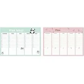 Szkolne artykuły papiernicze - Interdruk Plan lekcji A4 Girls (10szt) - INTERDRUK - miniaturka - grafika 1