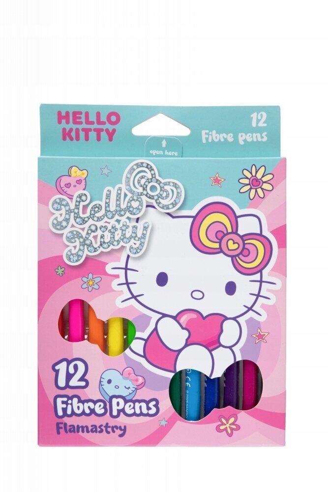 FLAMASTRY HELLO KITTY 12 KOLORÓW
