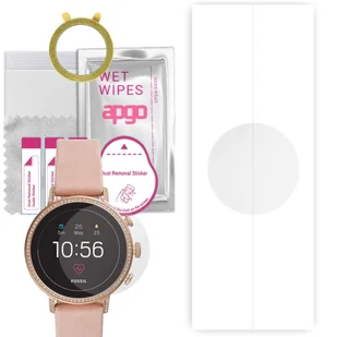 1x Folia hydrożelowa do Fossil FTW6015 Q Venture - apgo Smartwatch Hydrogel Protection Ochrona na ekran smartwatcha - Akcesoria do smartwatchy - miniaturka - grafika 1