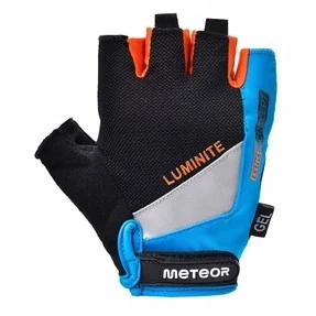 RĘKAWICZKI ROWEROWE NA ROWER KRÓTKIE METEOR GEL GX36 S żelowe elastyczne