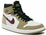 Buty sportowe męskie - Buty Nike Jordan 1 Zoom Air Cmft Wysokie Skórzane CT0978-203 - miniaturka - grafika 1