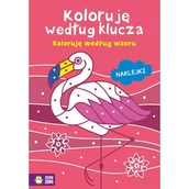 Kolorowanki, wyklejanki - Koloruję według klucza Koloruję według wzoru Nowa - miniaturka - grafika 1