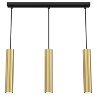 Lampy sufitowe - Listwa sufitowa, złote tuby, nad wyspę kuchenną LX 0115 z serii RAITO - miniaturka - grafika 1
