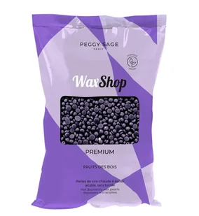 Peggy Sage, perełki wosku do depilacji na gorąco dla skóry wrażliwej, czerwone owoce, 800g - Kosmetyki do golenia - miniaturka - grafika 1