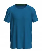 Koszulki męskie - Koszulka męska T-shirt Stedman Active 140 Raglan Men ST8410 King Blue M - miniaturka - grafika 1