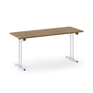 B2B Partner Stół składany Folding 1600 x 800 mm, orzech 468105 - Stoły i stoliki do biura - miniaturka - grafika 1