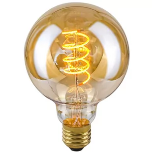 Italux Bursztynowa żarówka edison E27 4W ciepła LED LDS-G95-SA LDS-G95-SA - Żarówki LED - miniaturka - grafika 1