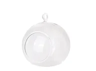 Pamiątka Pierwszej Komunii Świętej - Party Deco Kule szklane - świeczniki - 10 cm - 4 szt. KSS10 - miniaturka - grafika 1