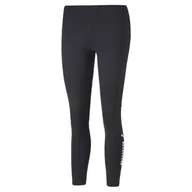 Legginsy - Legginsy damskie Puma TRAIN FAVORITE LOGO 7/8 czarne 52241901 - miniaturka - grafika 1