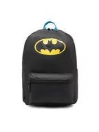 Plecaki szkolne i tornistry - Batman Plecak ACCCS_AW23-47WBBAT Czarny - miniaturka - grafika 1