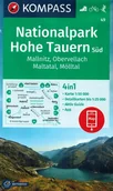Przewodniki - Wysokie Taury Część Południowa Mapa Wodoodporna Turystyczna 49 Kompass - miniaturka - grafika 1
