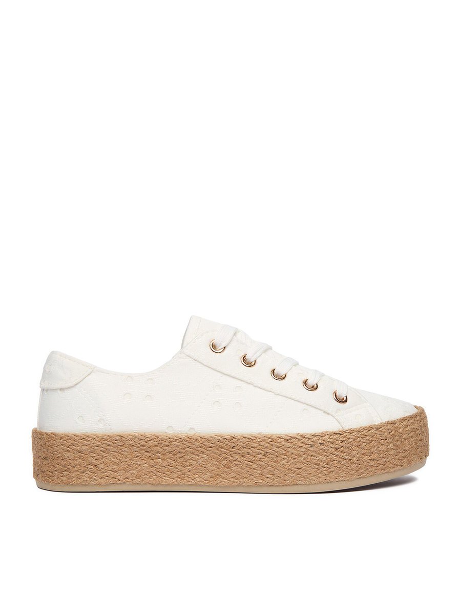Jenny Espadryle Damskie Biały JENNY-CEO-EMMA WSK1576-05 Biały