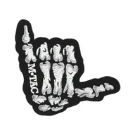 Odzież taktyczna i umundurowanie - M-Tac - Naszywka Shaka - Haft - Cordura 500D - Czarny - 51366002 - miniaturka - grafika 1