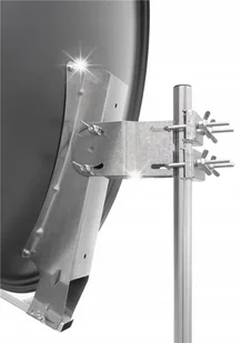 Goobay Antena SAT Aluminiowa 80cm GRAFITOWA - Anteny TV - miniaturka - grafika 1