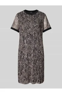 Sukienka T-shirtowa o długości do kolan z okrągłym dekoltem model Tindra - Joop! - Koszulki i topy damskie - miniaturka - grafika 1