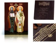 Ikony i obrazy sakralne - Ikona Święty Cyryl i Metody - miniaturka - grafika 1